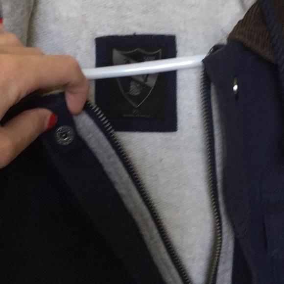 VANS AV EDICT JACKET IN NAVY BLUE - Picture 4 of 8